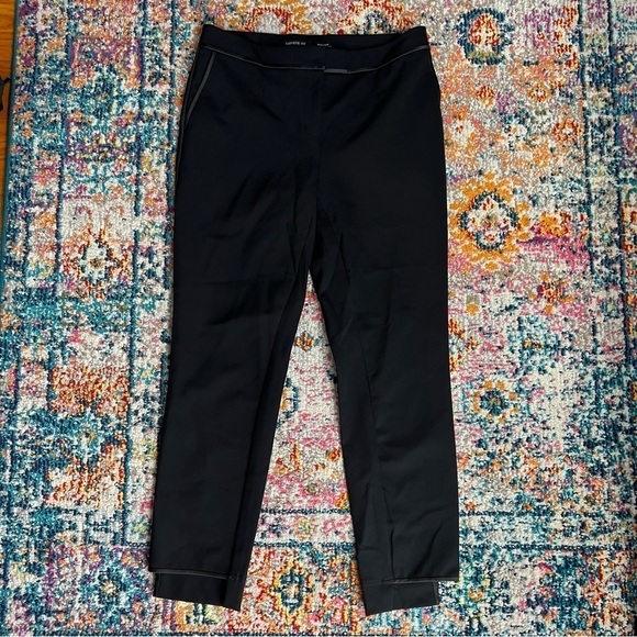 Lafayette 148 New York Acclaimed Stretch Step Manhattan Slim Pant Hem‎ Size 6 - Picture 9 of 15